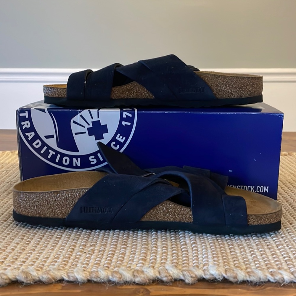 Birkenstock Lugano midnight asst go
